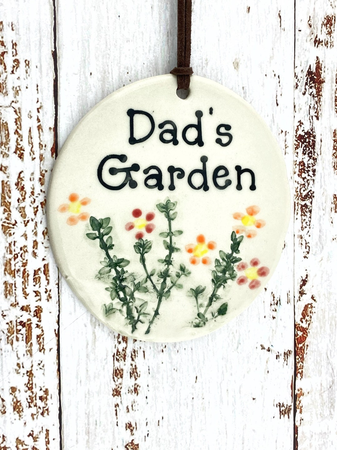 Dad's Garden Sign - Etsy
