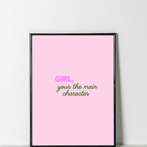 Trendy Digital Print - Motivational Wall Art, Instant Download