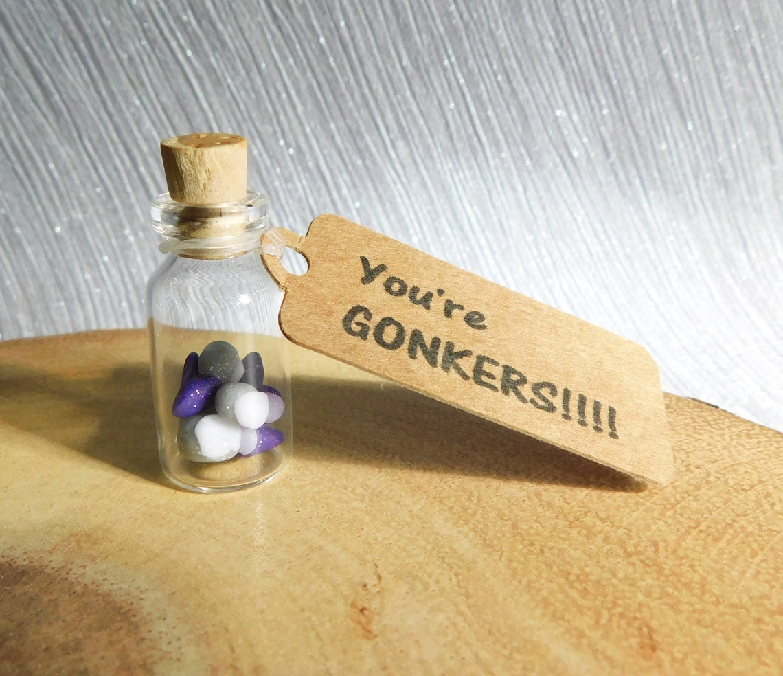 You're Gonkers Small Jar Sentiment Gift Idea Cute | Etsy