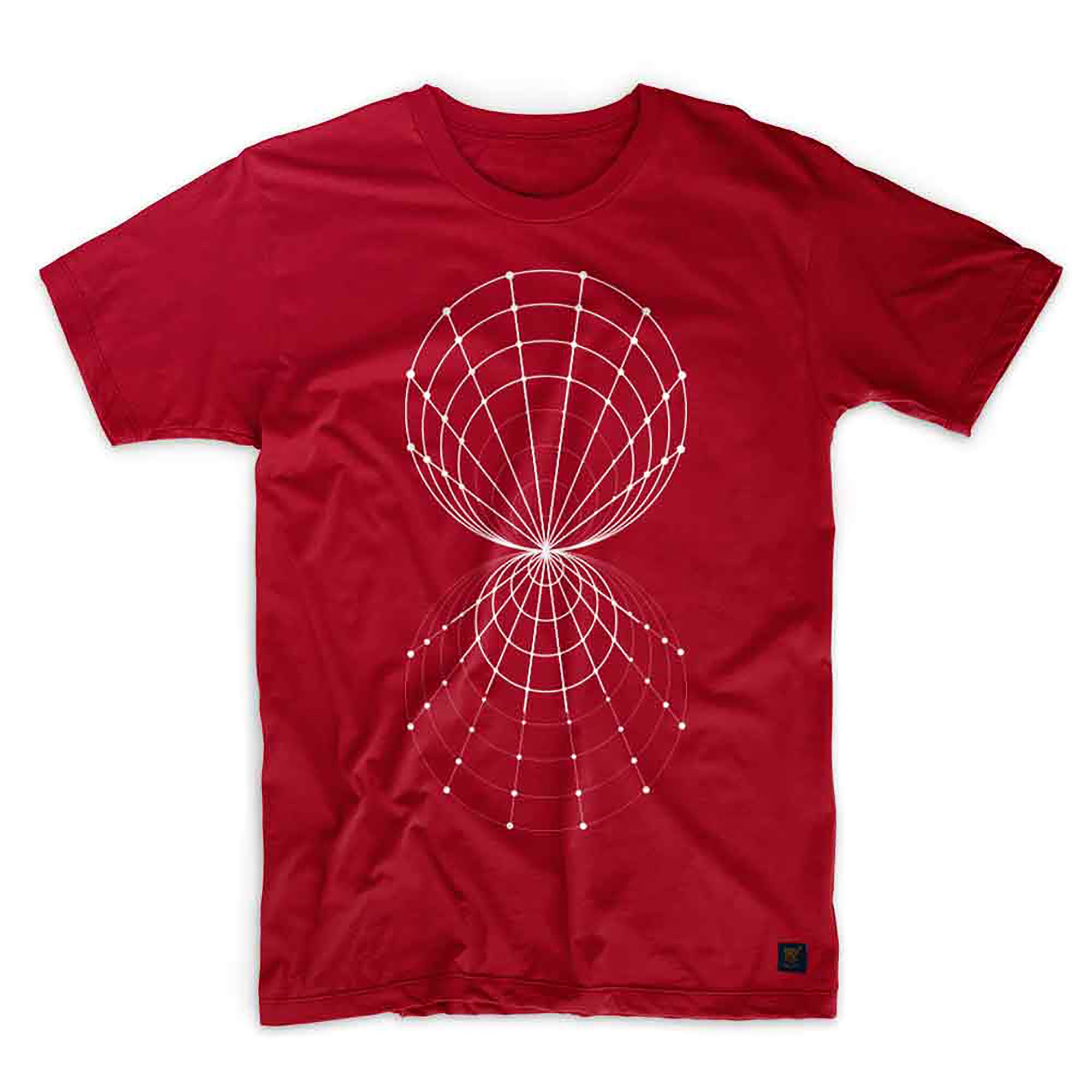 Image of Fixed Point in The Wind T Shirt – Mandala Shirt - Mathematics Graphic Geometry Inspired Patterned