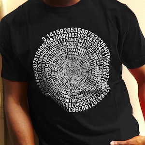 Pi Mathematics T-Shirt: 794 Decimal Places, Math Geek Gift