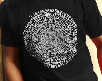 Pi Mathematics T-Shirt: 794 Decimal Places, Math Geek Gift