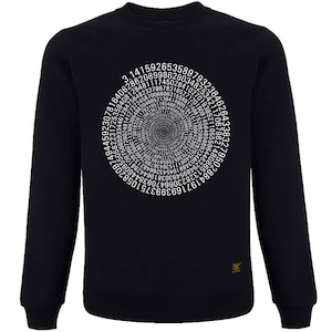 Pi Mathematics Sweatshirt: 794 Decimal Places Typography Art