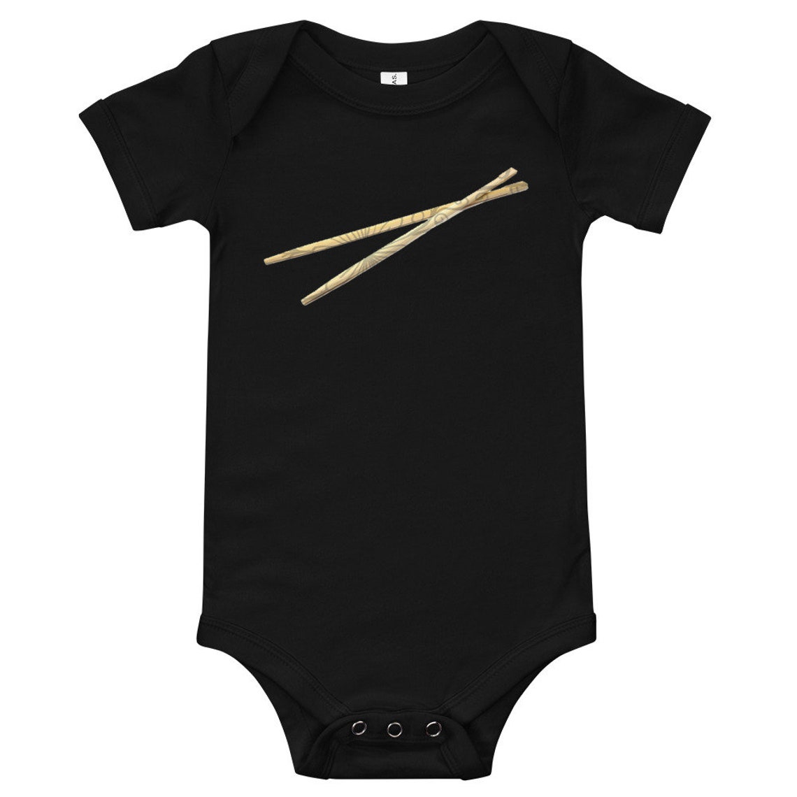 Baby Short Sleeve One Piece Chopstick Musubi Etsy