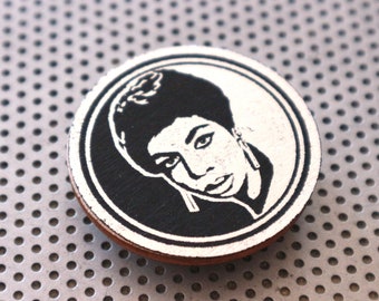 Badge Pin Button 38 mm Nina Simone 