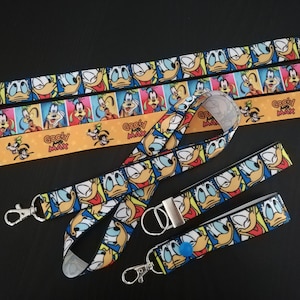 Donald / Goofy - Cordón / Llavero / Etiqueta para la oreja de Disney
