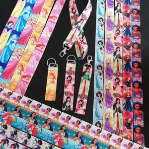 Disney Princesses Lanyard / Keyfob / Ears Holder