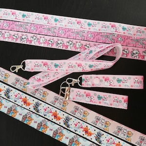 Marie/The Aristocats - Lanyard / Keyfob / Ears Holder (Disney)