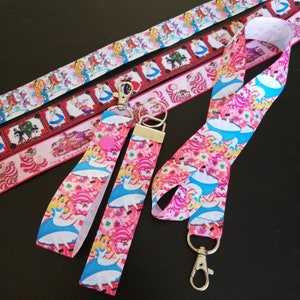Alicia en el País de las Maravillas - Lanyard / Llavero / Pendiente Disney