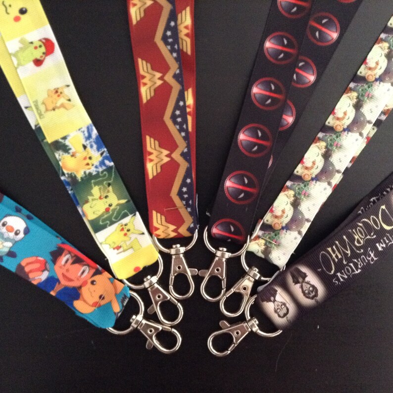Disney Mickey Keychain / lanyard Etsy
