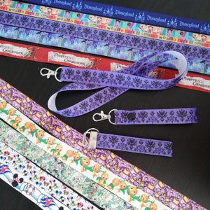 Disneypark Attractions - Disney Lanyard / Keyfob / Ears Holder