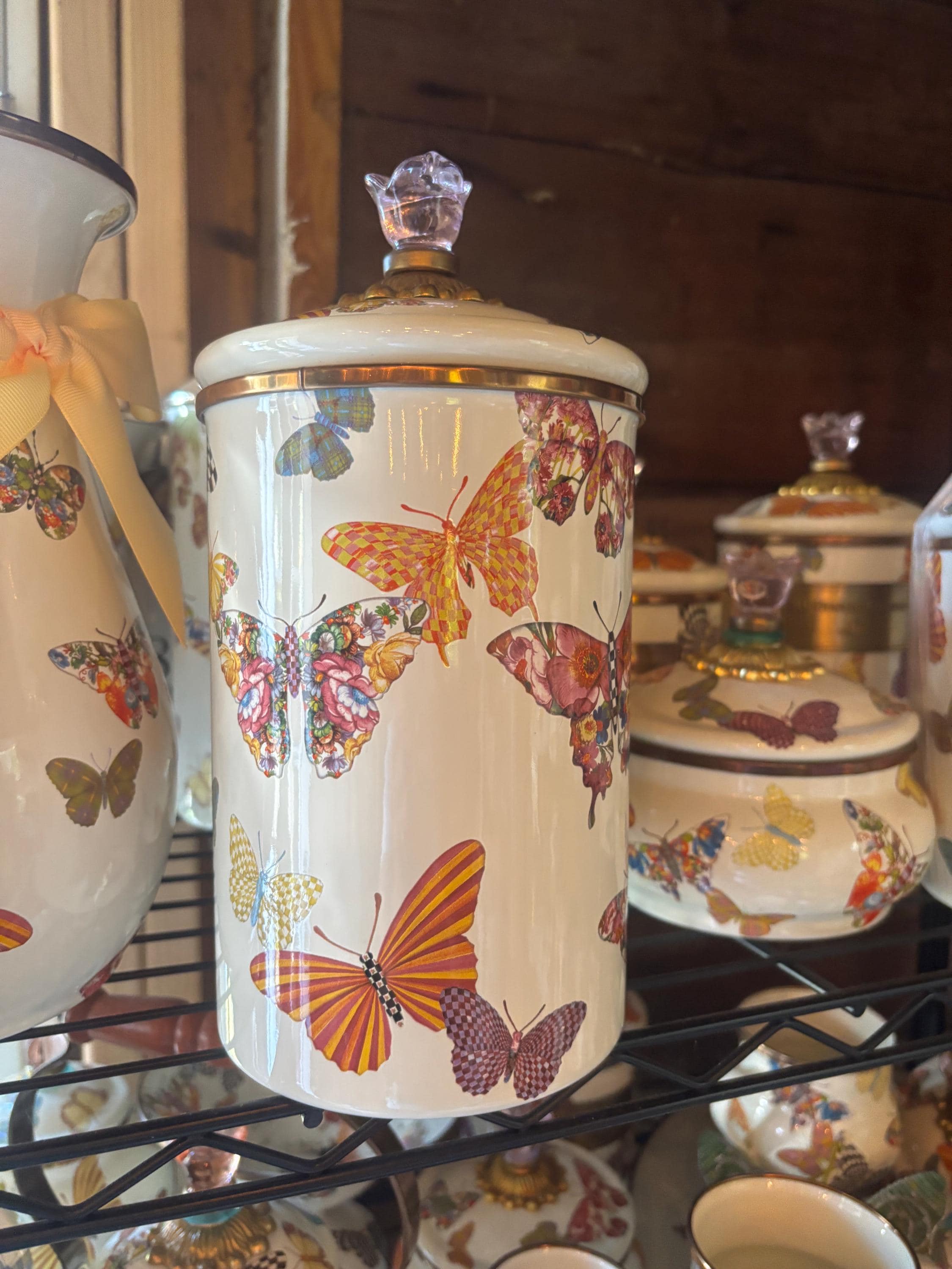 マッケンジー・チャイルズ ヴィンテージ レア バタフライ ラージ