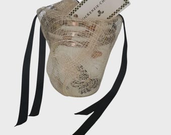 Mackenzie Childs Butterfly Herb Pot Planters Containers Kan in de badkamer worden gebruikt, opbergdozen set van 3 nieuw in verpakking met lint