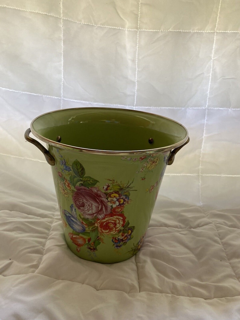 MacKenzie-Childs Flower Market Ice Bucket - Thumbnail 4