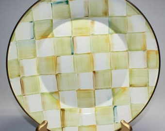 MACKENZIE-CHILDS パーチメント オーバルプレート Mackenzie Childs