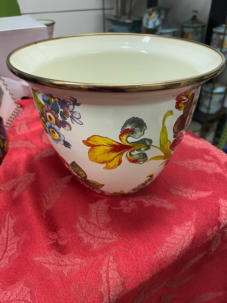 MacKenzie-Childs Flower Market Ice Bucket