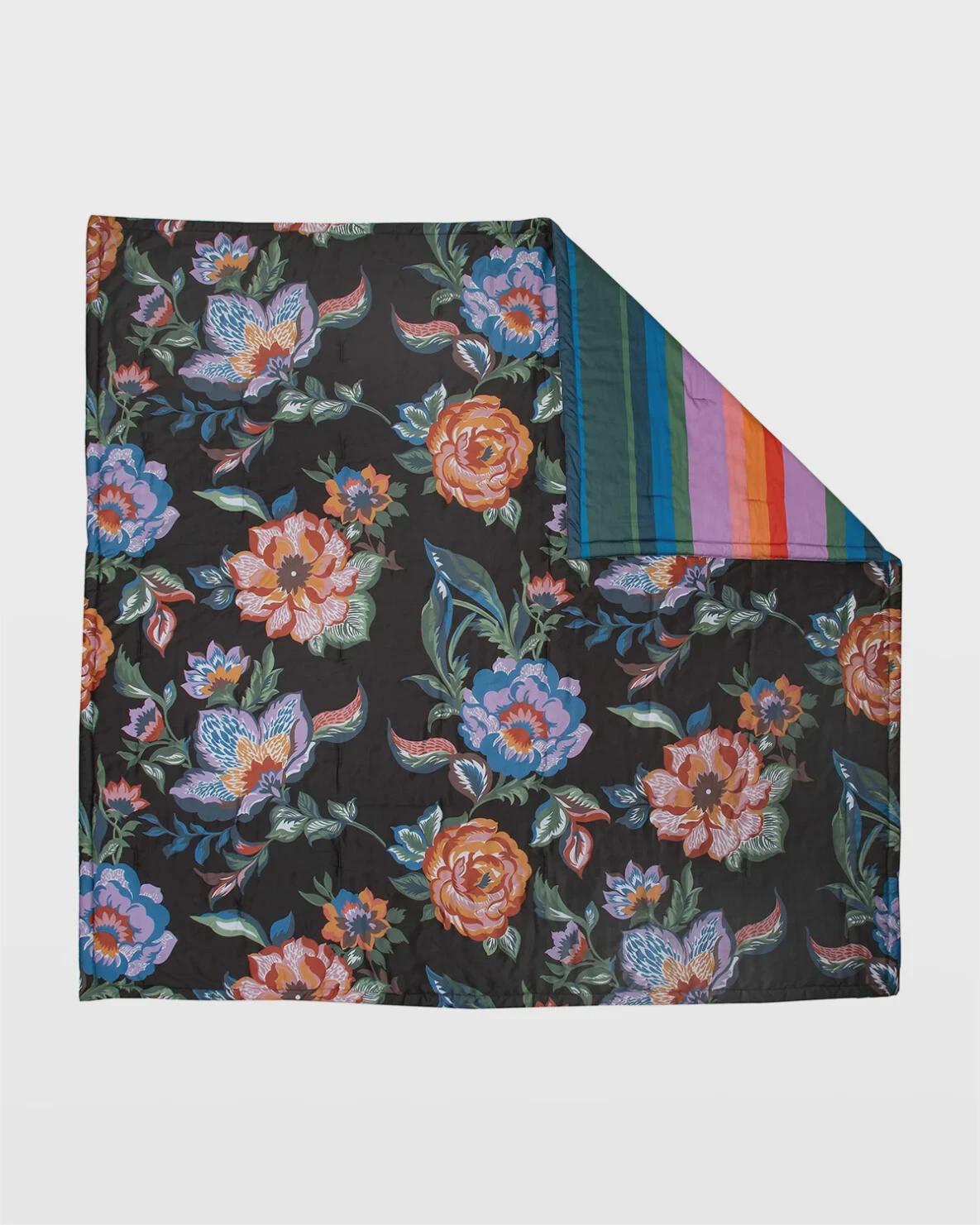 マッケンジー・チャイルズ チェルシー ブラック フローラル デザイナー