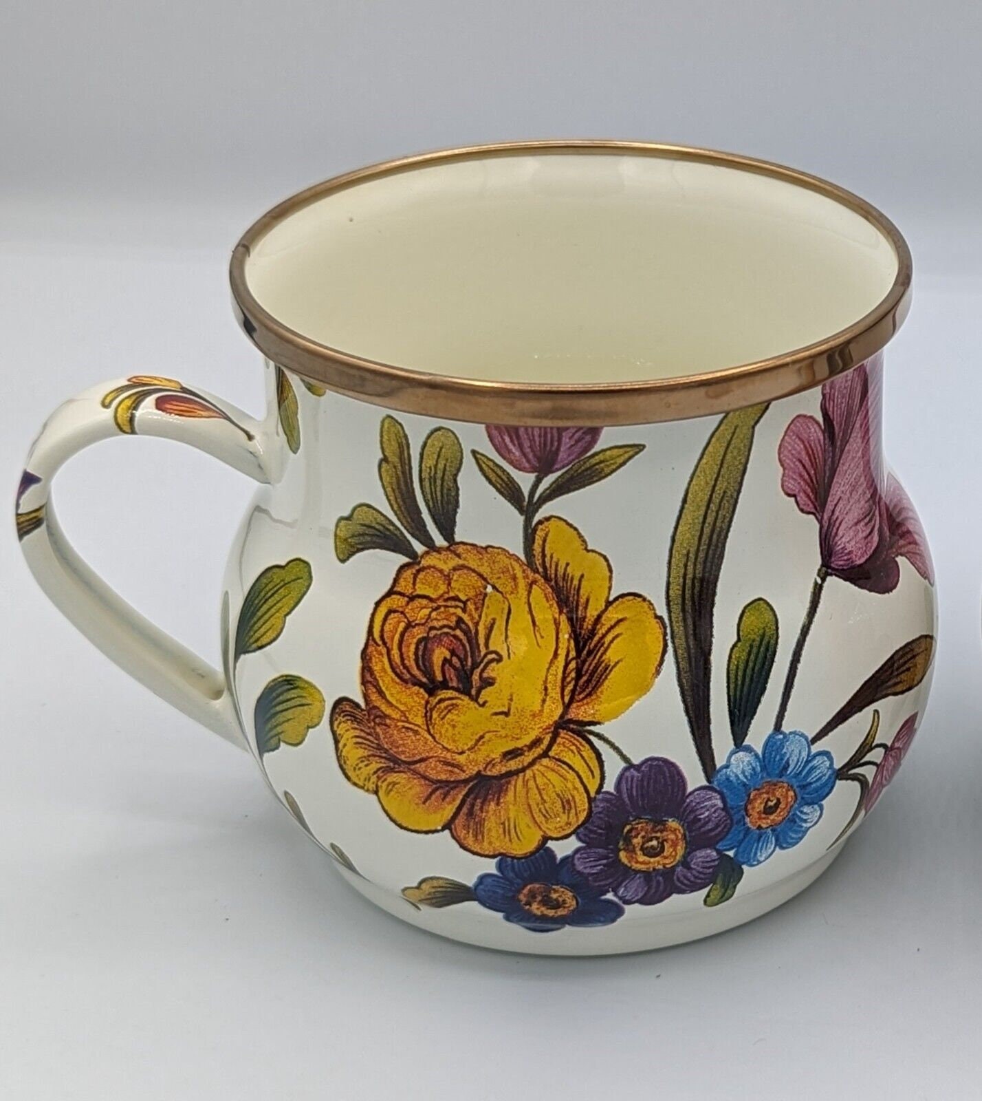 マッケンジー チャイルズ ホワイト フラワー マーケット フローラル