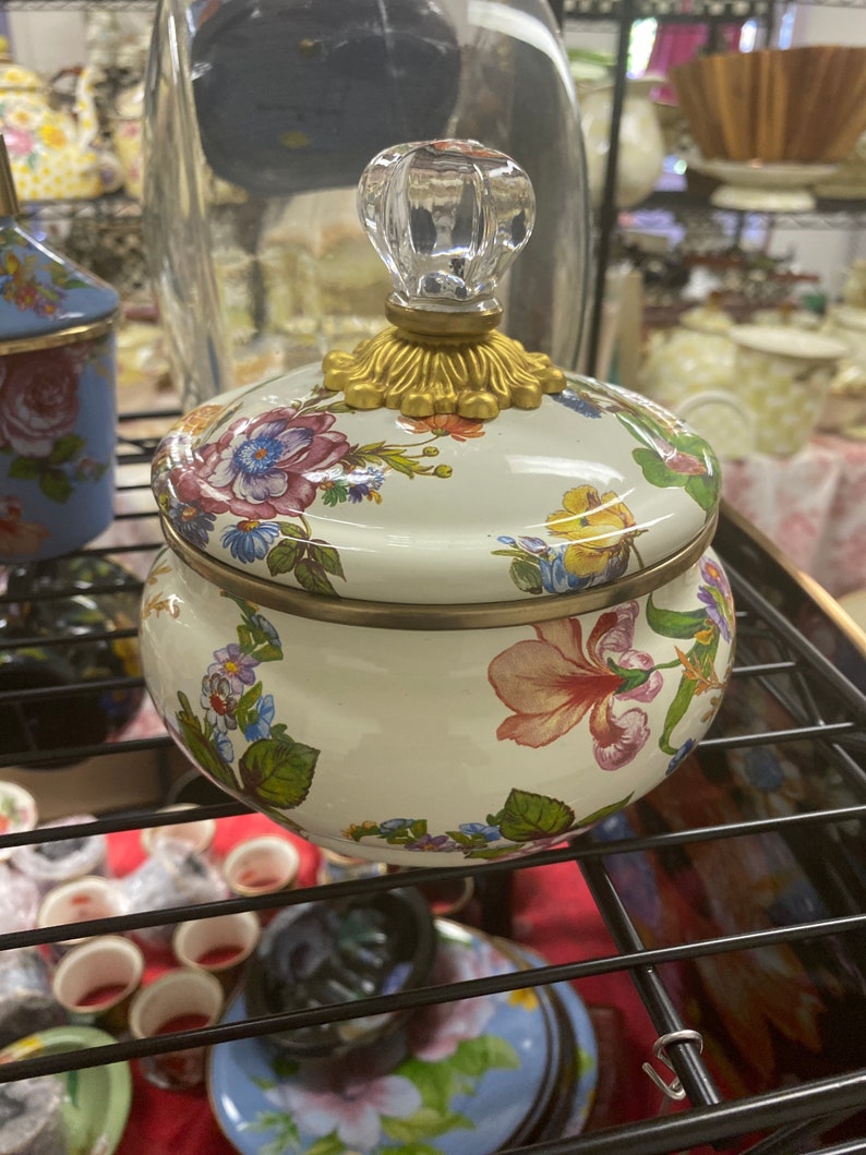 MacKenzie-Childs Flower Market Ice Bucket - Thumbnail 5