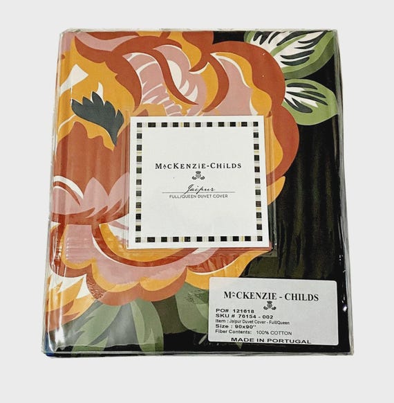 マッケンジー・チャイルズ チェルシー ブラック フローラル デザイナー