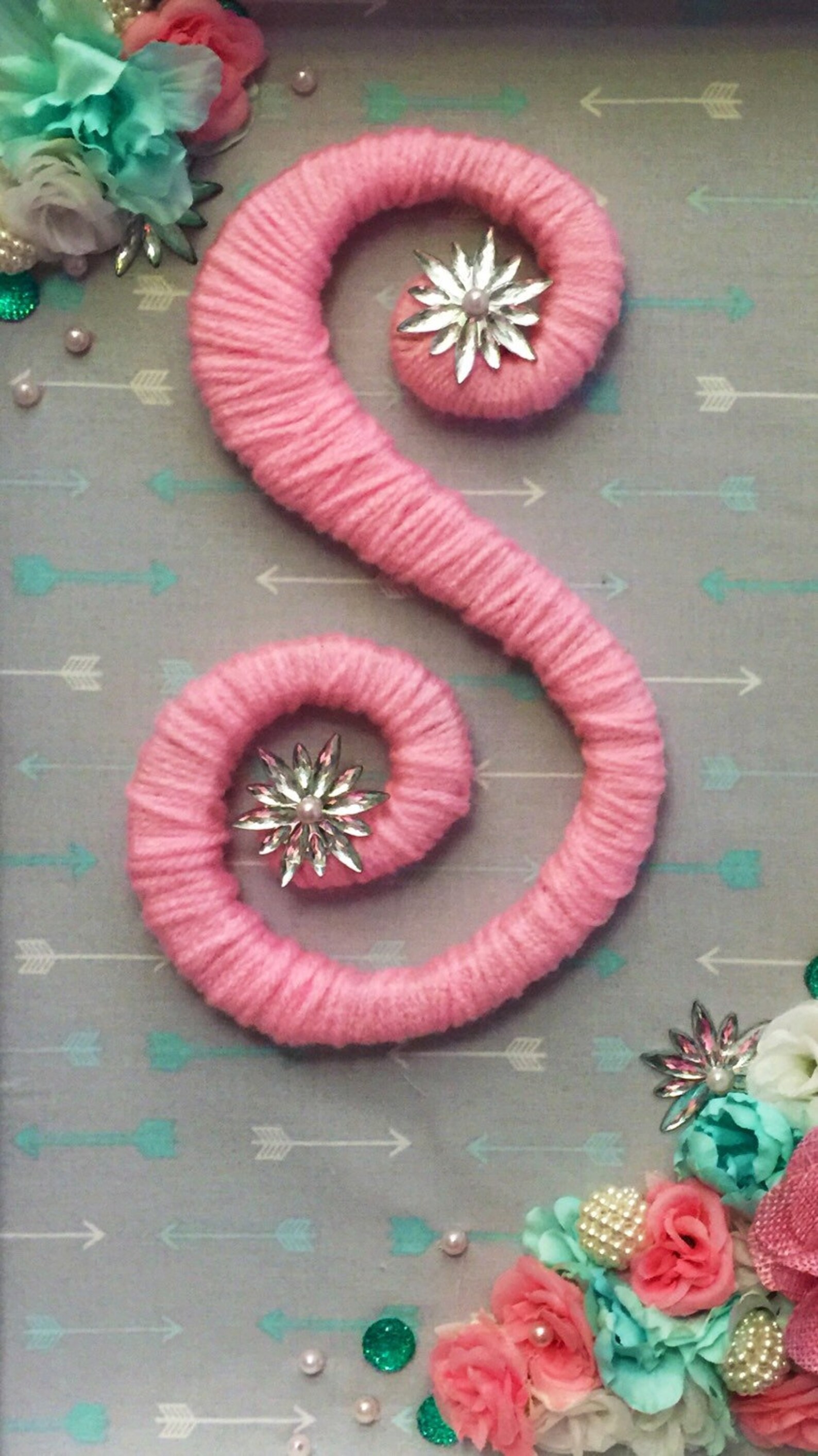 Nursery Shadow Box Nursery Monogram Nursery Wall Art Shabby Etsy