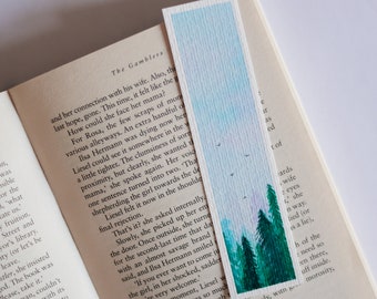 Forest Watercolour Bookmark