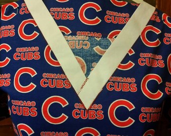 Chicago Cubs Medical scrubs-Nurses scrubs-Scrubs Clothing-Surgical Scrubs-Cotton Scrubs, Scrubs for Women and/or Men, Unique Scrubs-XS to X3