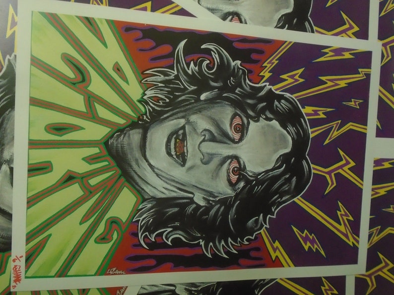 R Ricky Kasso RICKY KASSO the Acid King Killer Art Print Heavy Metal Style Satanic ...