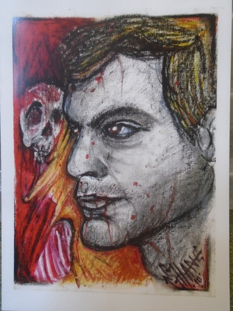 Jeffrey Dahmer Blank Open Greeting Card Etsy