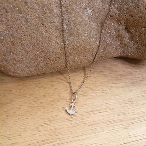 Pendant// &quot;anchor&quot; ag925 | mini pendant, stackable | Gift, Christmas, birthday, Birth