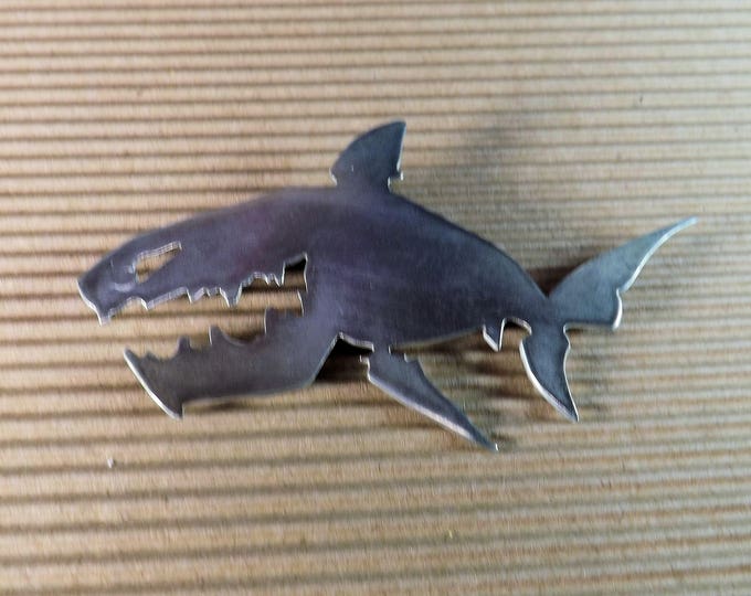 Shark Brooch