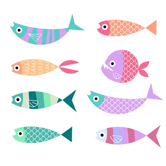 Colorful Fish Clipart