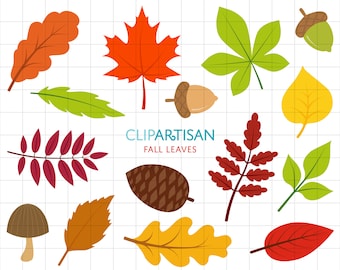 Autumn Leaves Clipart 0052