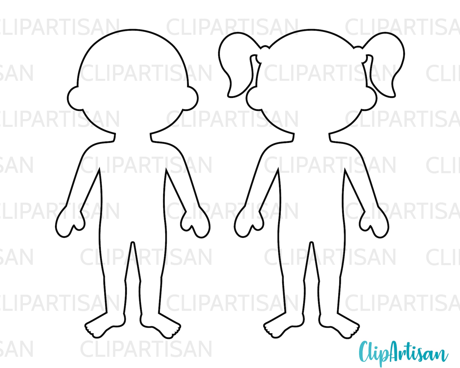 Human Body Systems Anatomy Clipart Digital Stamps Bundle PNG Instant ...