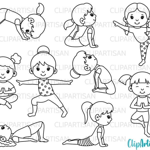 Yoga Stamps - Etsy