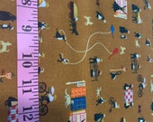 Amish Family Quilt Life Quilting Cotton by the HALF YARD