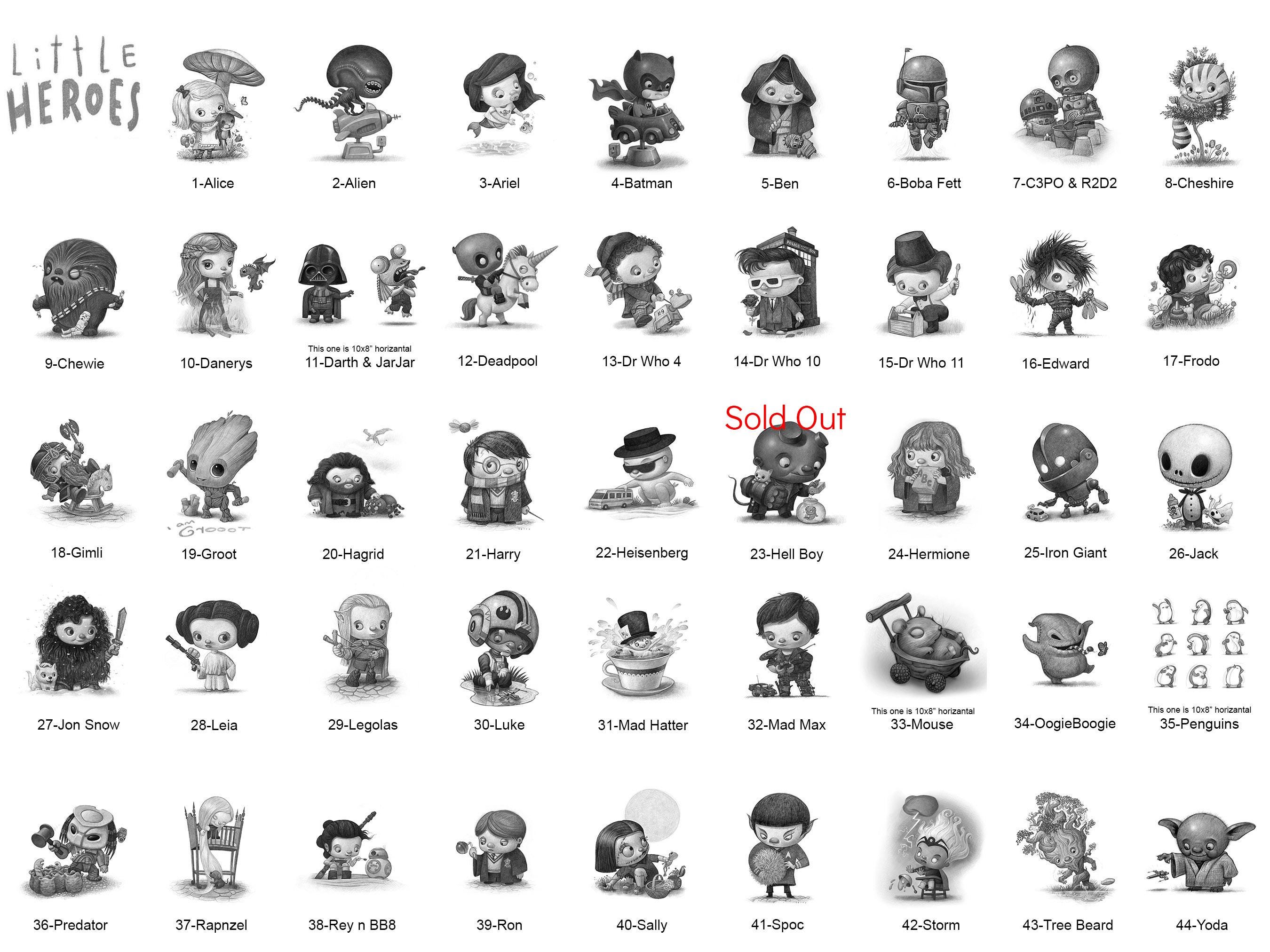 10 for 49 dollars and FREE SHIPPNIG in USA: Select any ten of these 8x10" B&W Prints for just 49 bucks
