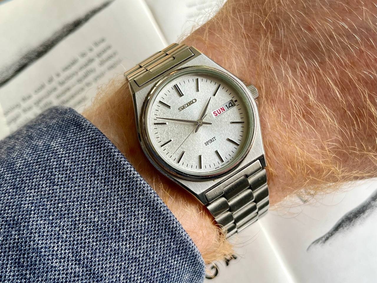 SEIKO SPIRIT 7N43-7180アナログ時計 - メルカリ