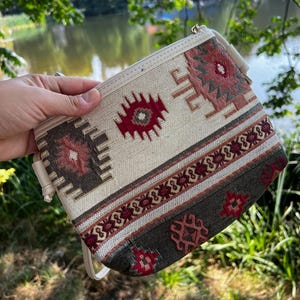 Umhängetasche/handgefertigte Tasche/gewebte Handtasche/mit Griff, Umhängetasche oder Umhängetasche/Boho-Tasche