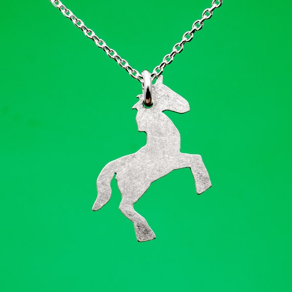 Sterling Galloping Horse Pendant - GLE-Good Living Essentials