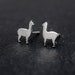 Orecchini A Perno In Argento Sterling 925 Con Lama Alpaca Arcobaleno, 6x9 Mm, In Confezione Regalo, Gioiello Delicato