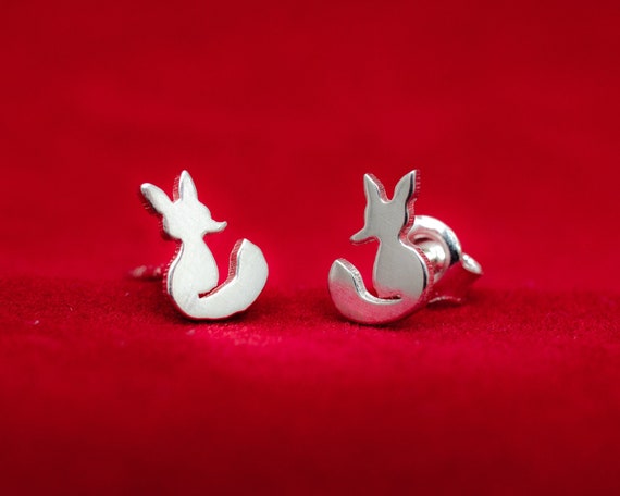 Cute Sitting Fox Earrings Cute Sitting Fox Earrings