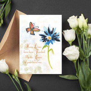 Sympathy Card, Grief and Loss Card, Sorry For Your Loss Card, Grief Card