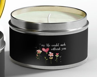 Coconut Soy Wax Candle | Spa Candles | Romantic Candles | Valentine Aromatherapy Candles | Anniversary Candle Aromatherapy