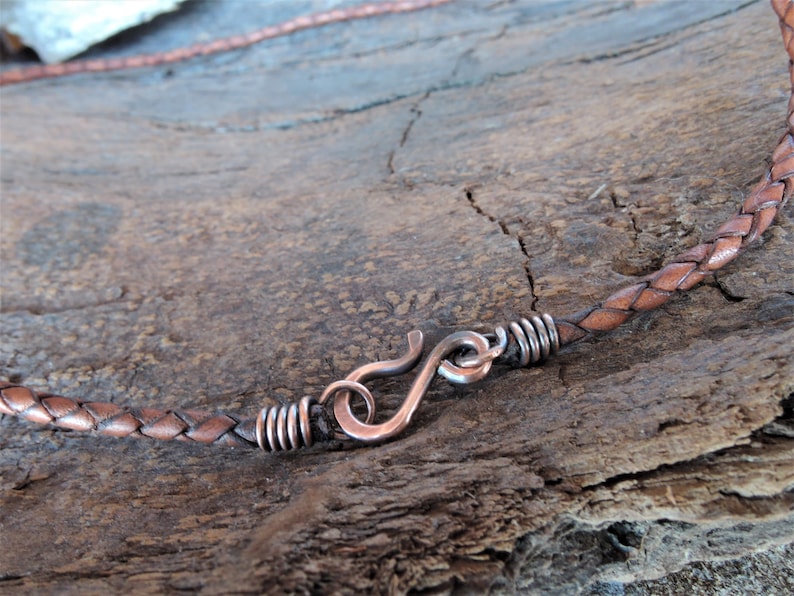 Leather Cord Necklace 3 Mm Brown Thick Jewelry Cord Distressed Etsy