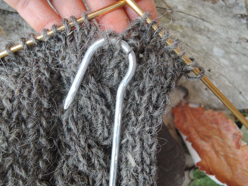 Large Size Cable Needles Set of Two or Single Thick Needle 4 Etsy