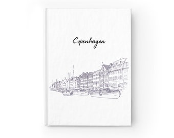 Copenhagen Travel Journal Notebook