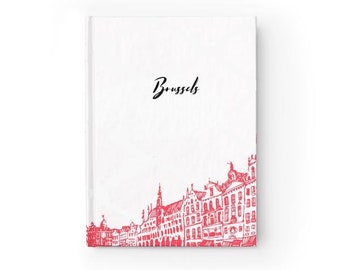 Brussels Customizable Travel Journal