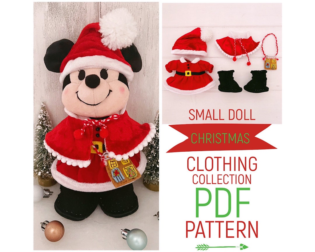 Small Girl Doll Christmas Holidays Clothing Collection and Accessories