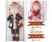 Dress Up Cloth Doll 'Scout' with Custom Autumn and Winter Doll Clothes & Accessories  PDF Sewing Pattern Digital Download 